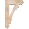 Ekena Millwork Merced Arts & Crafts Smooth Bracket, Douglas Fir, 5 1/2"W x 24"D x 36"H BKT06X24X36MRC03SDF - alternate 2